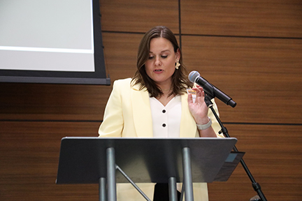 sarah speaking