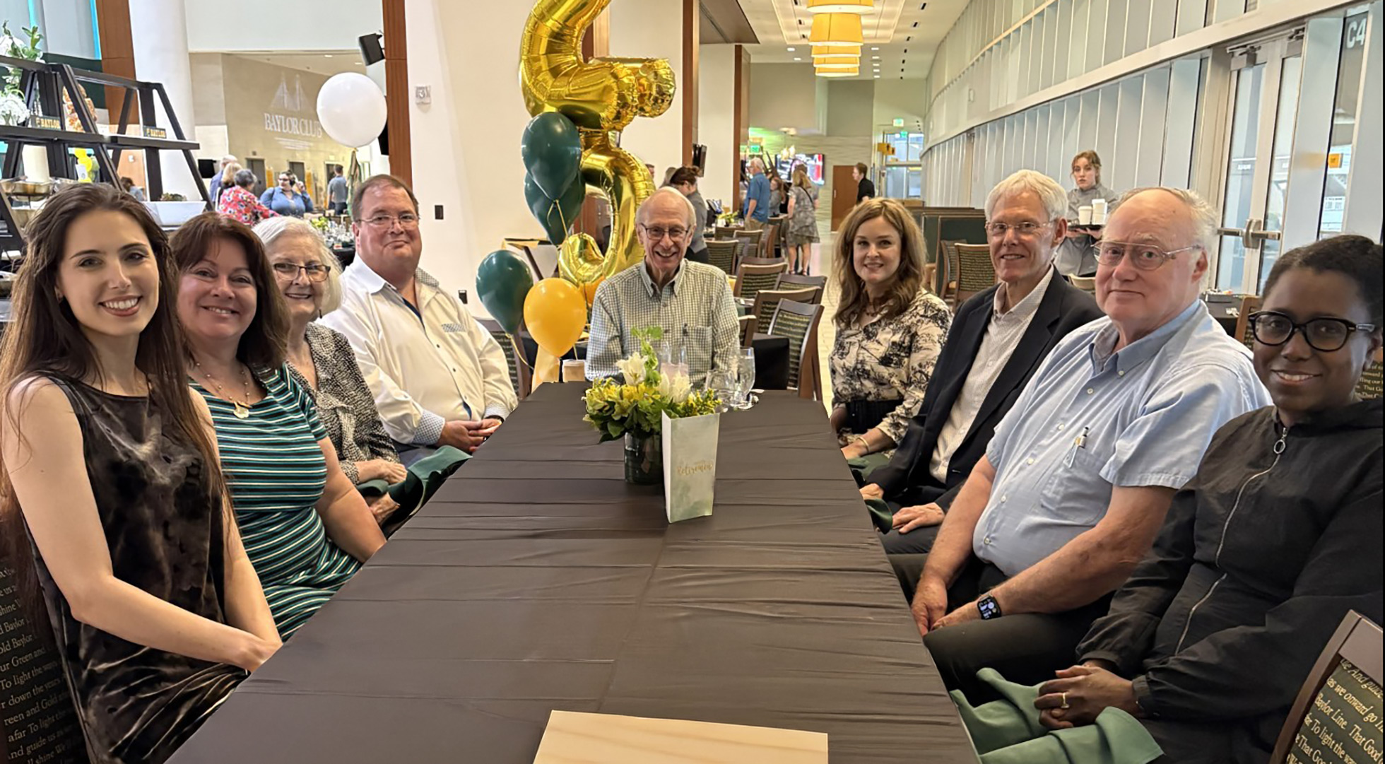 Gero scholars and professors together at the table