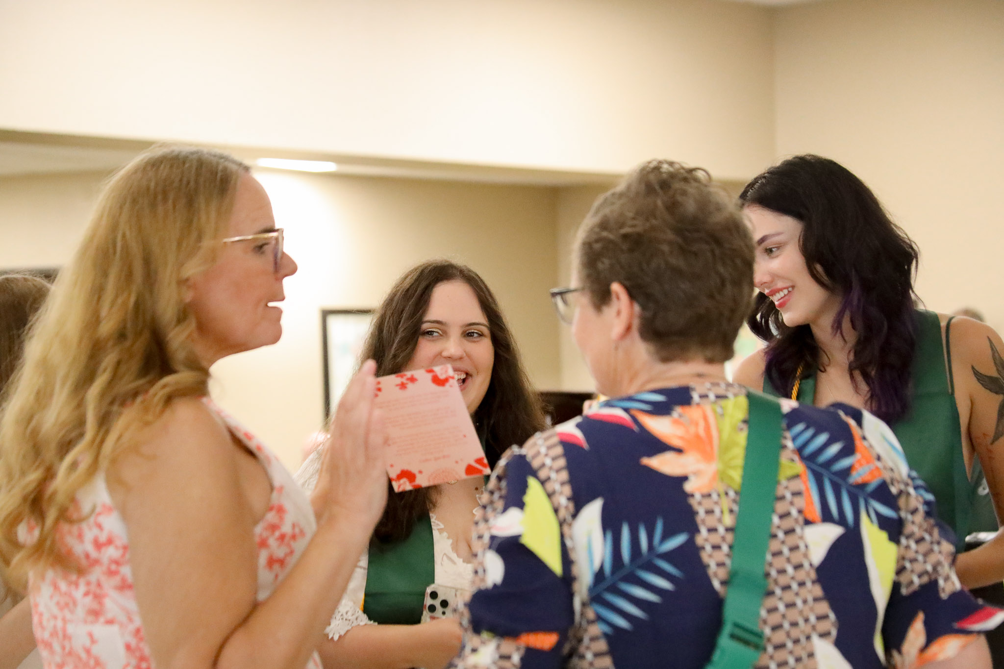 School of Social Work MSW Alumni and Guest Talking
