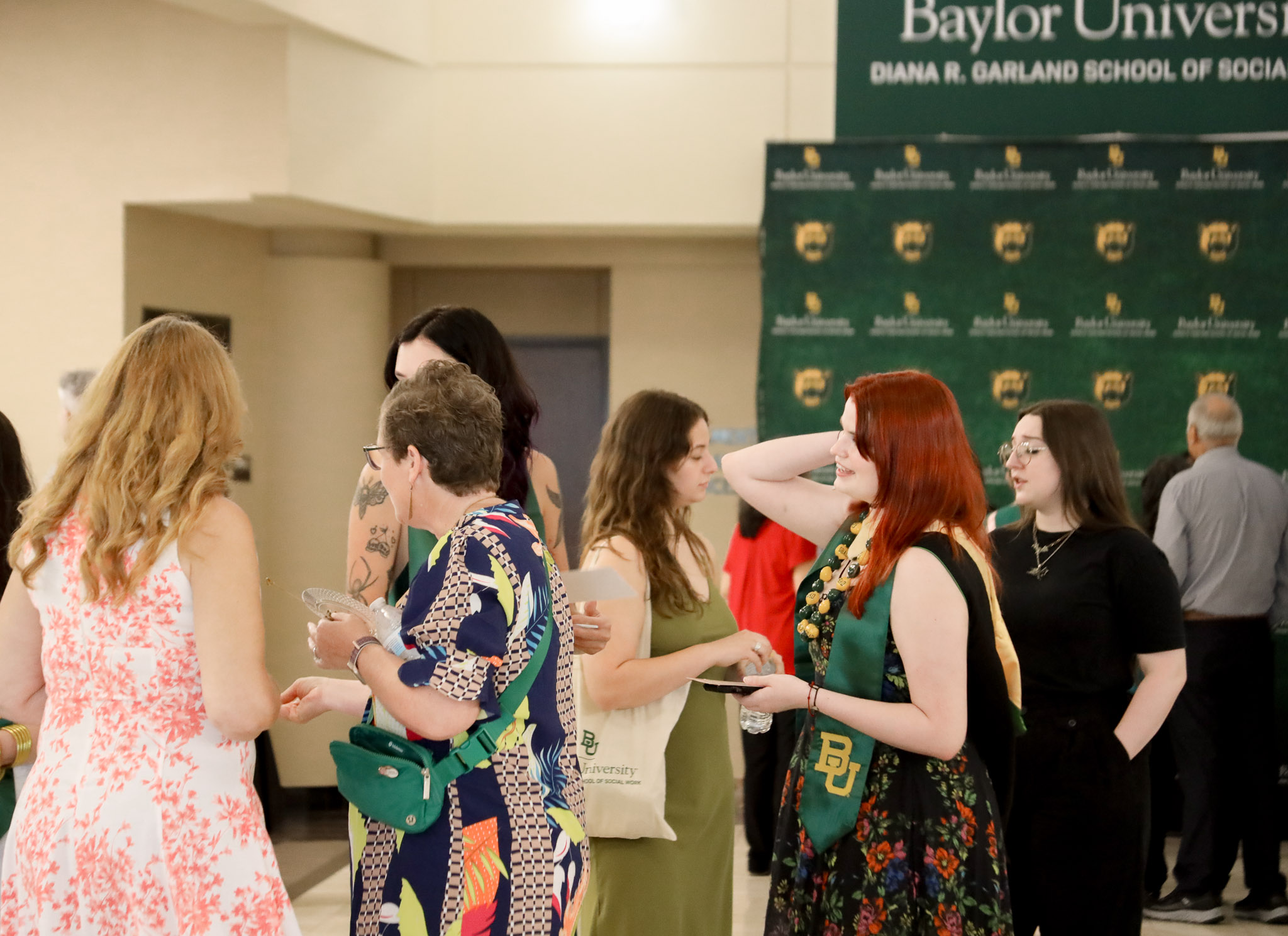 School of Social Work MSW Alumni and Guest Talking