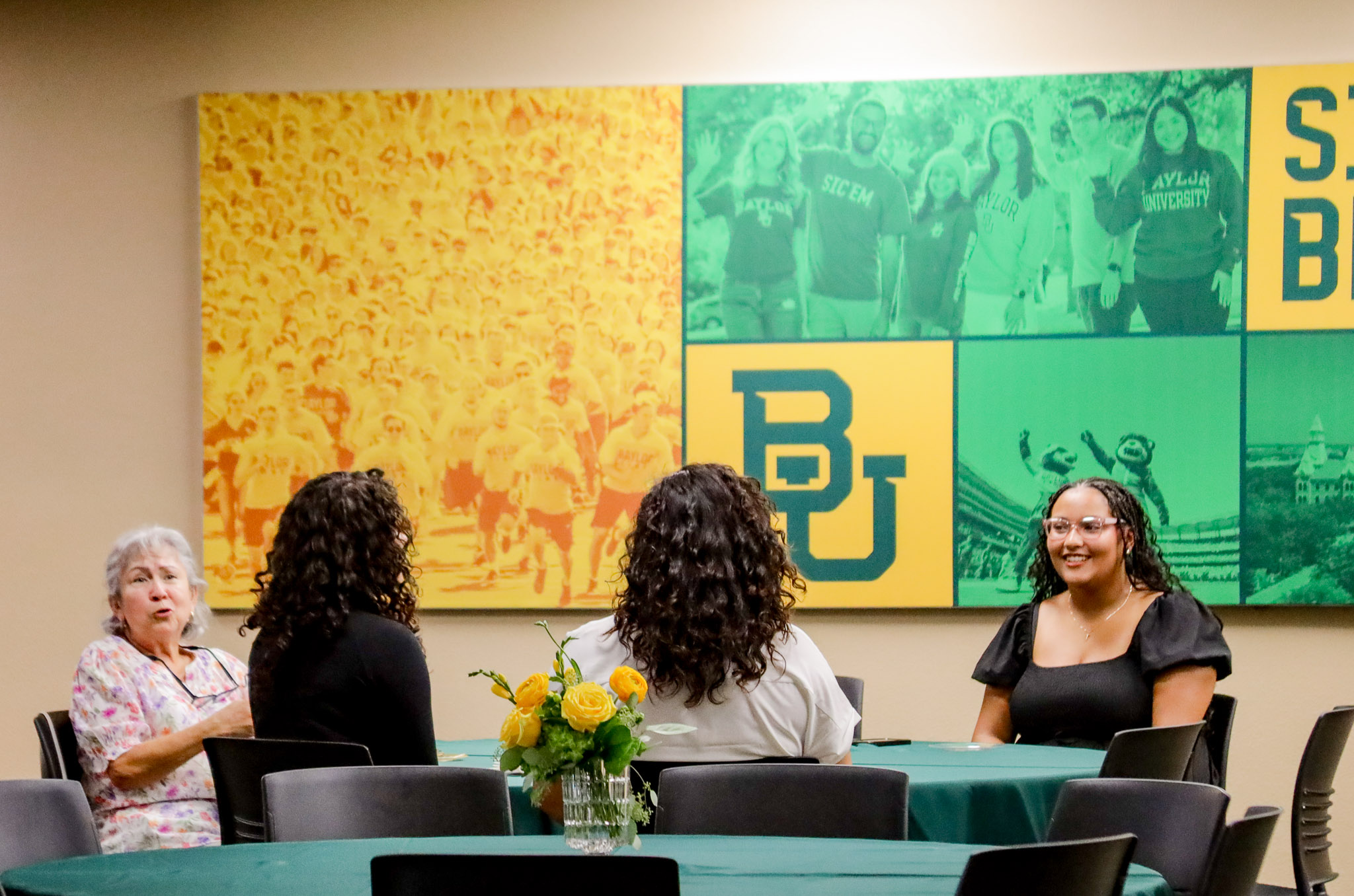 Garland Graduation Reception Guests