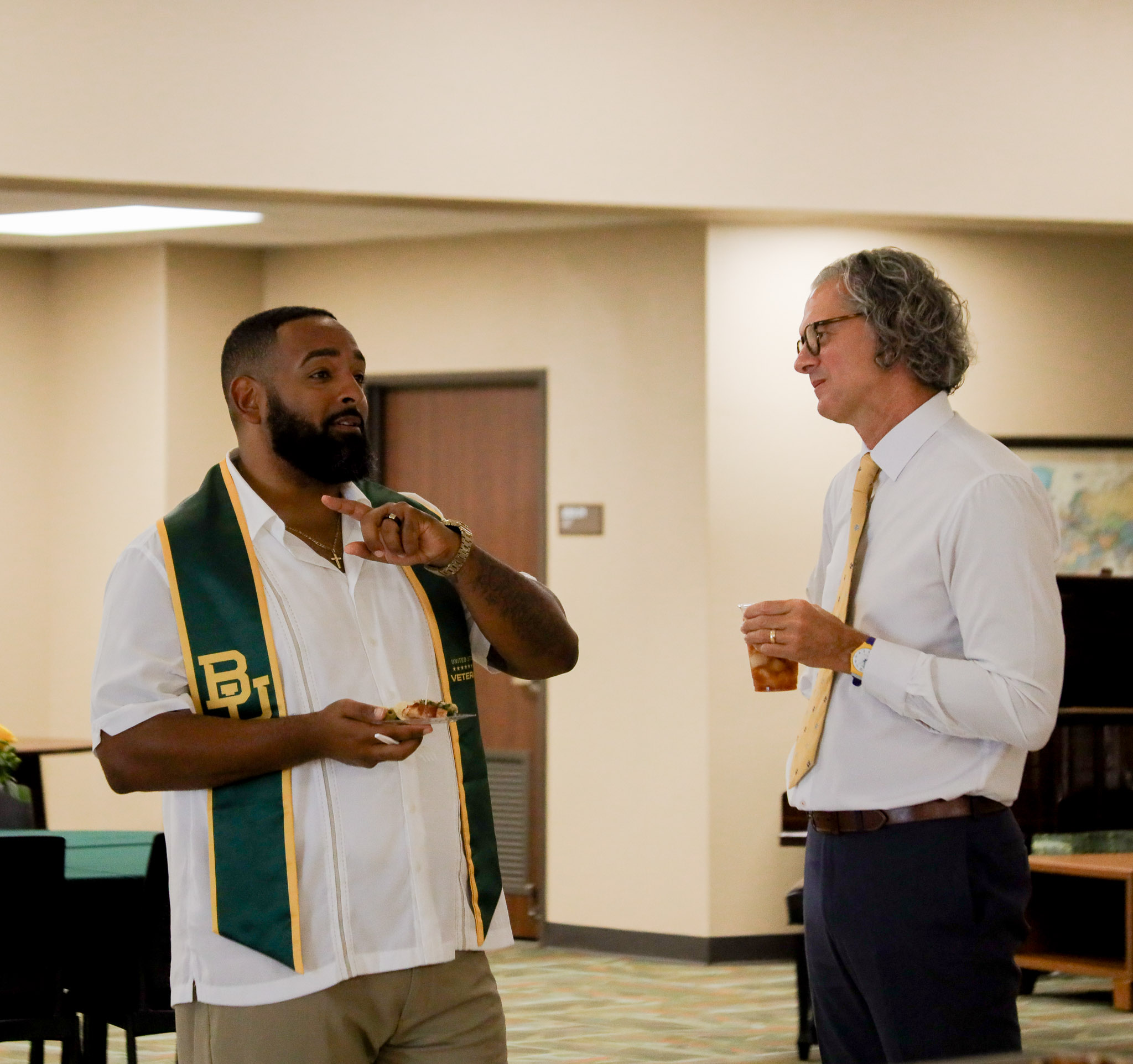 Garland Graduation Reception Guests