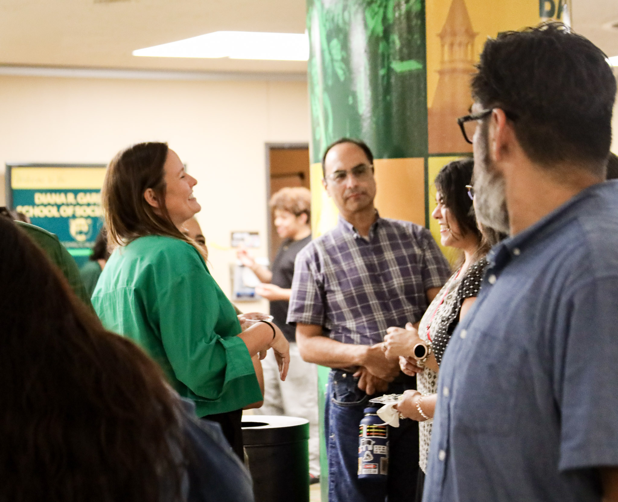 School of Social Work MSW Alumni and Guest Talking