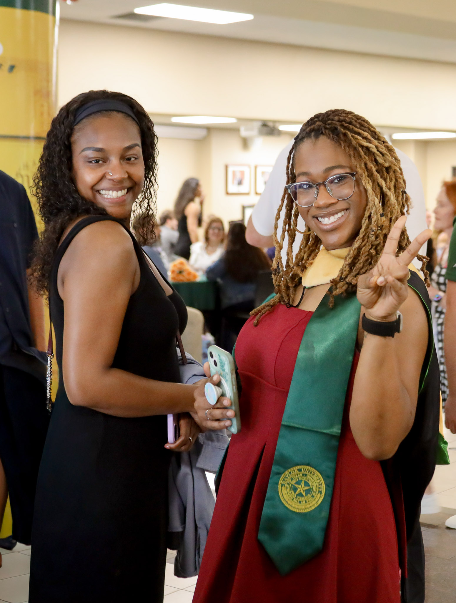 Garland Graduation Reception Guests and Alumni