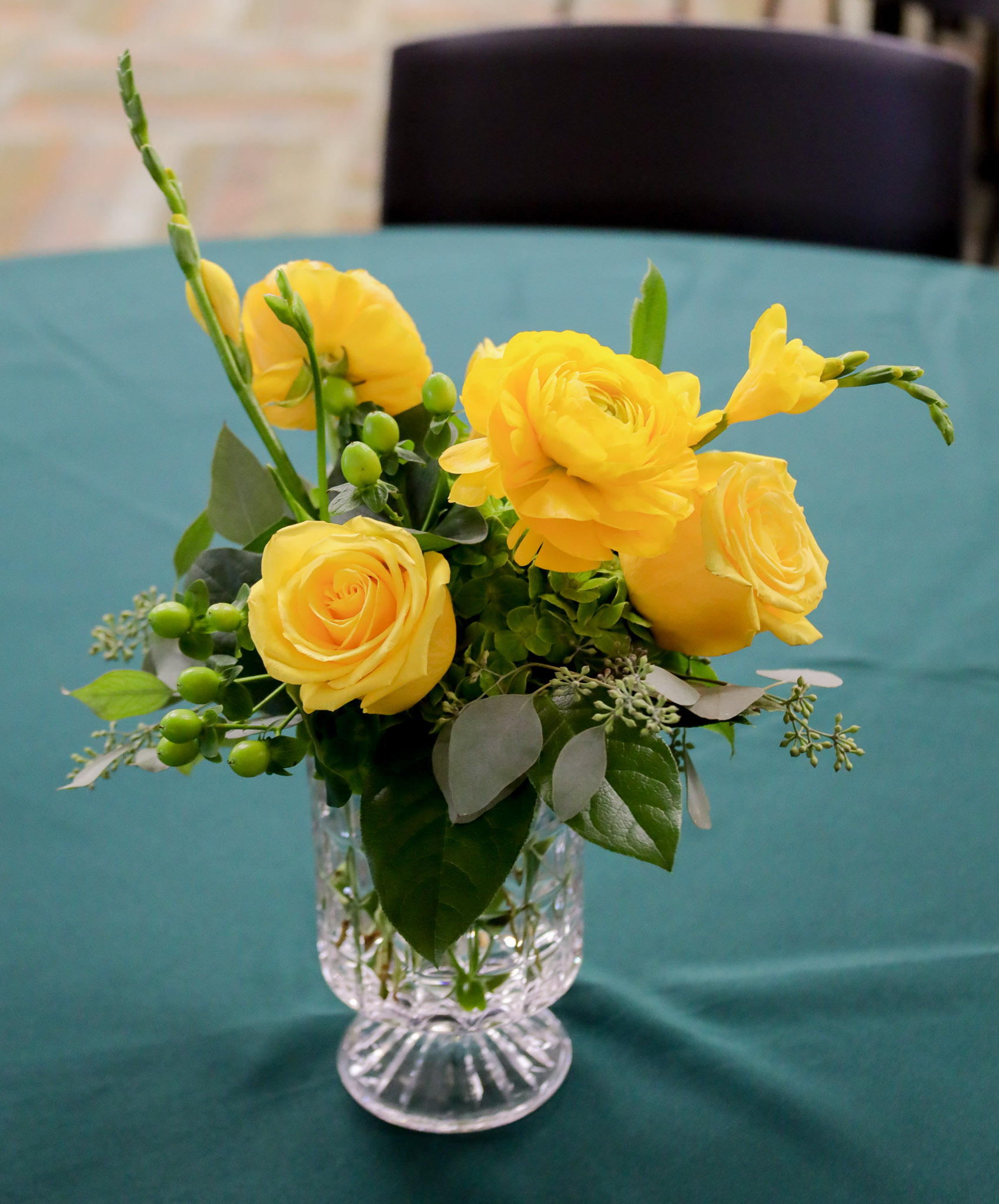 Garland Graduation Reception Flowers