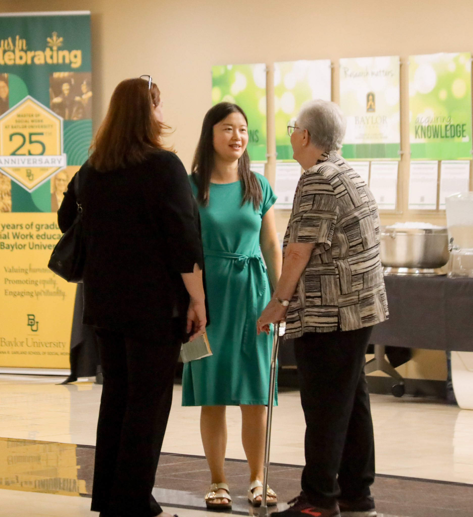Garland Graduation Reception Guests