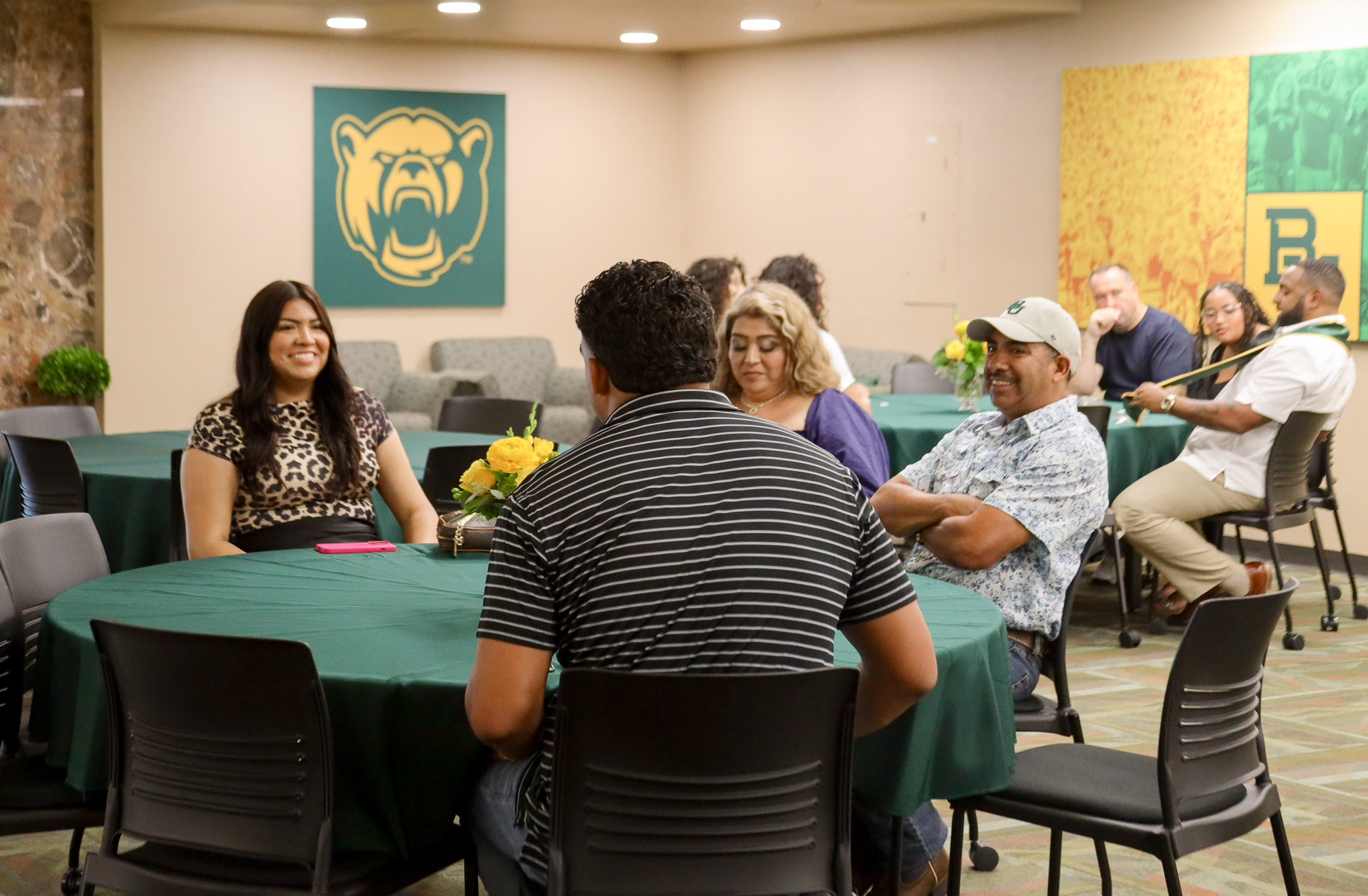 Garland Graduation Reception Guests
