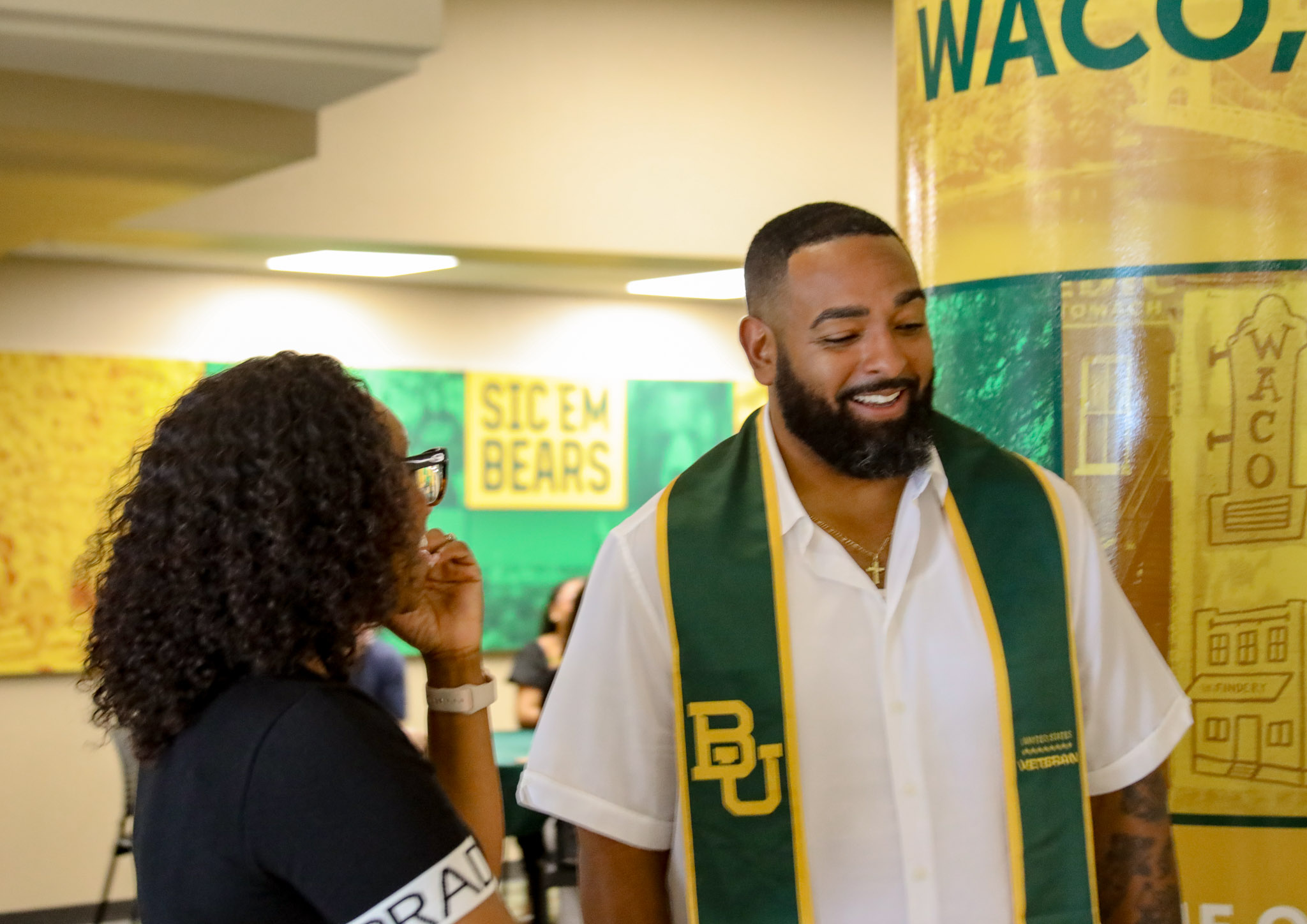 Garland Graduation Reception Guest and Faculty 