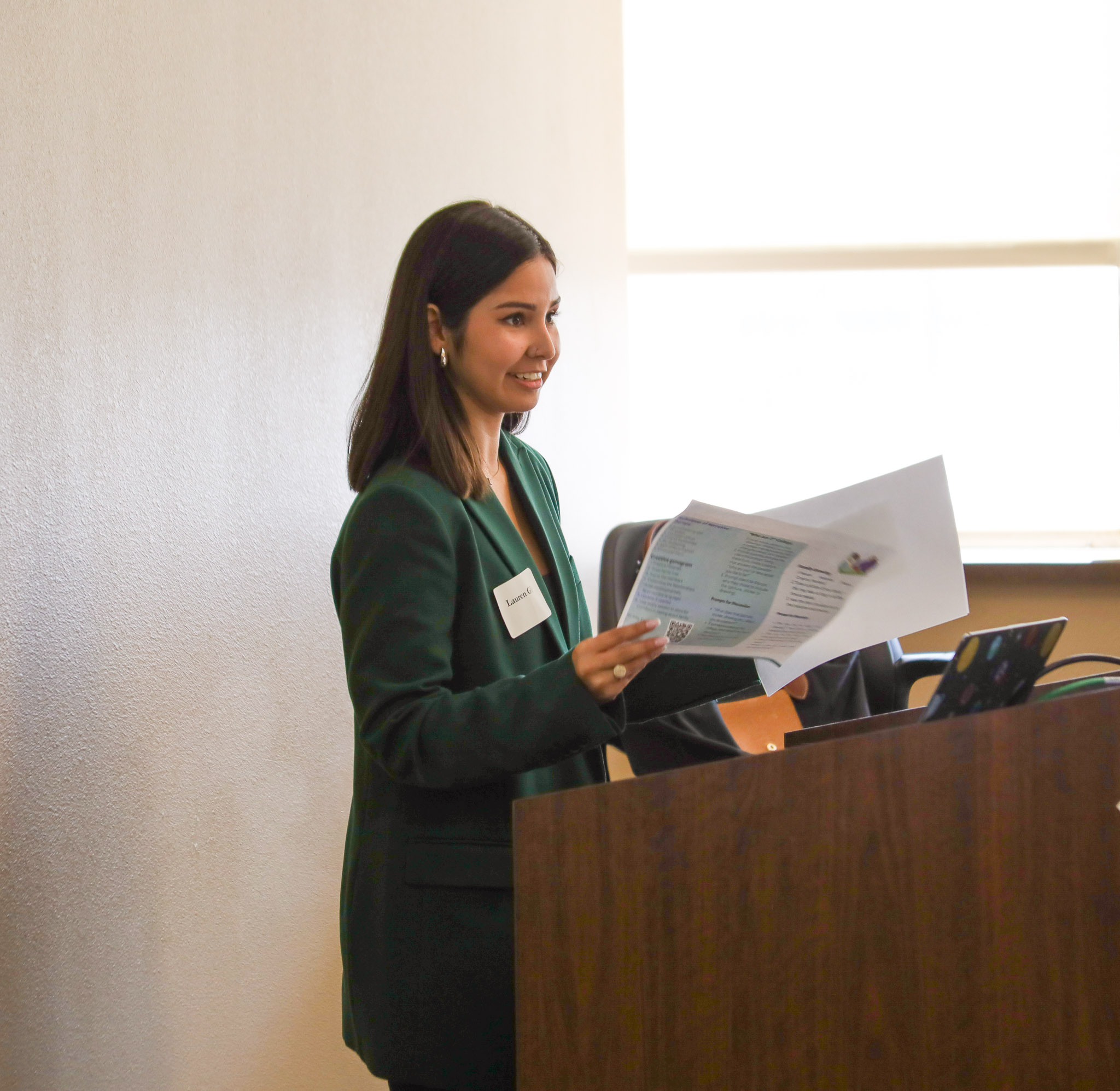 Garland MSW Student Presenter