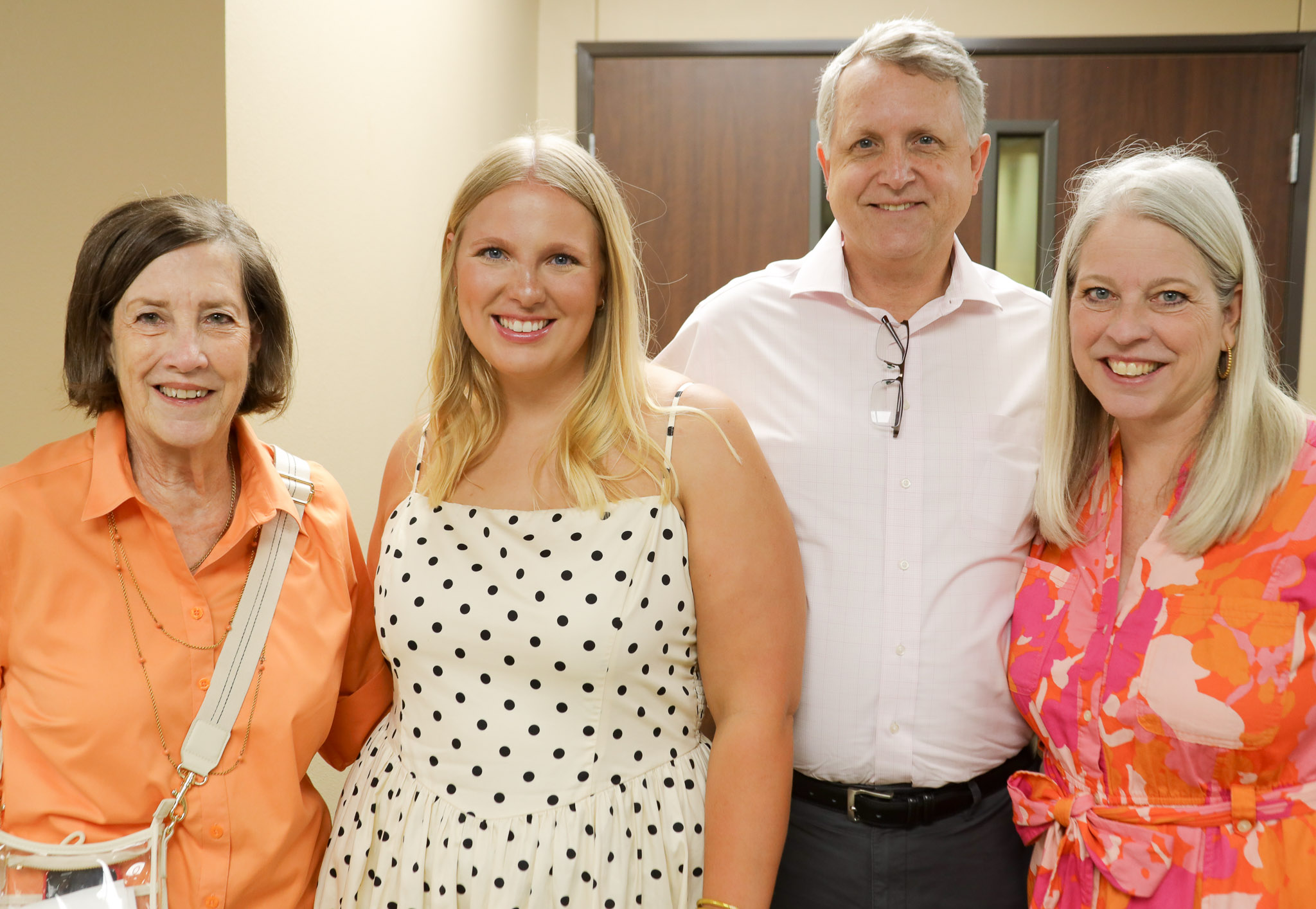 Garland Graduation Reception Guests