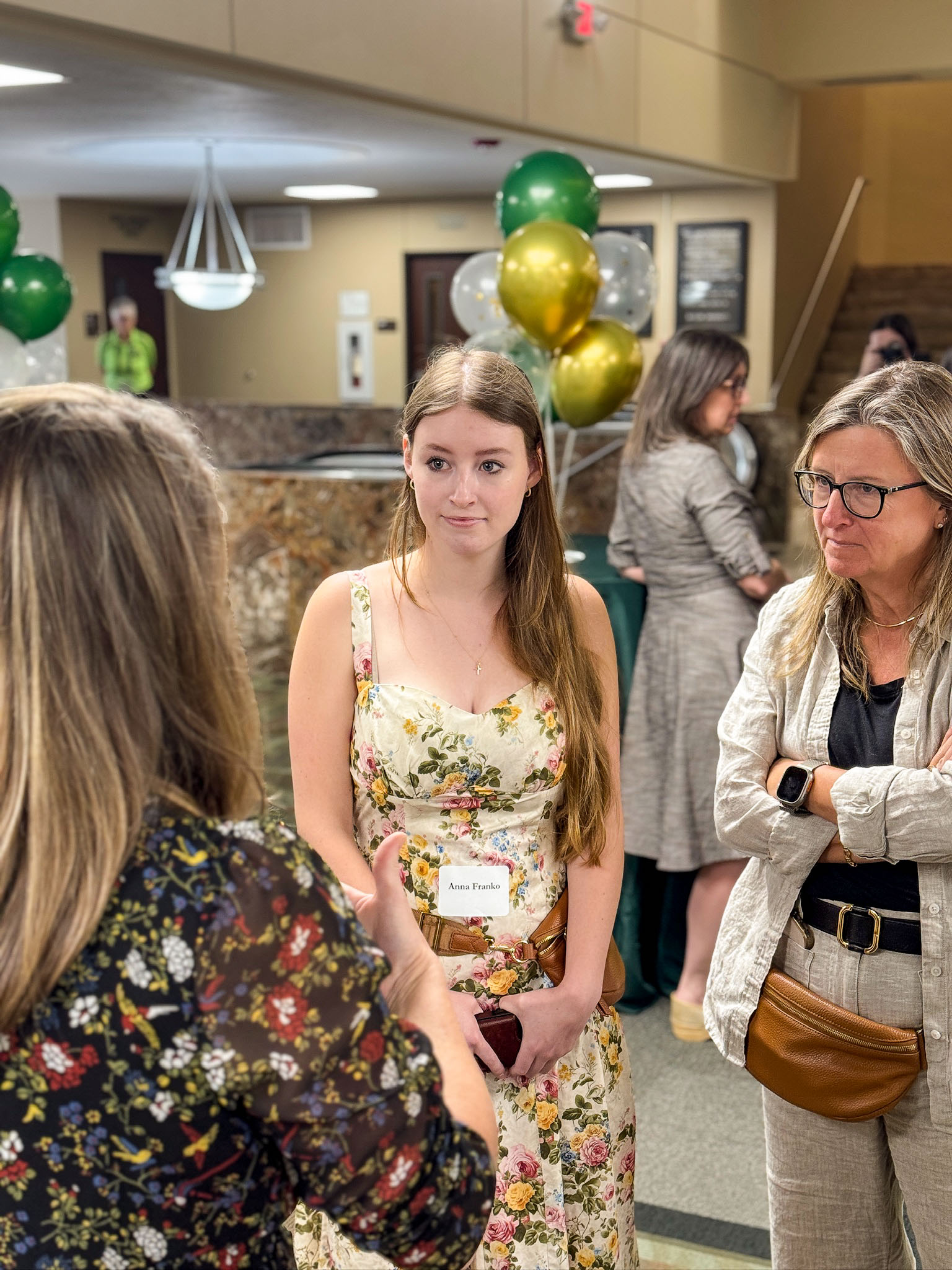 Garland Graduation Reception Guests