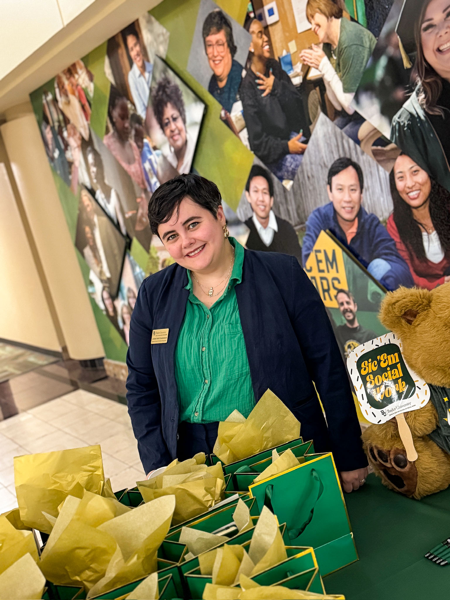 Garland Social Work Staff Director of Enrollment, Jordan Goodnature 