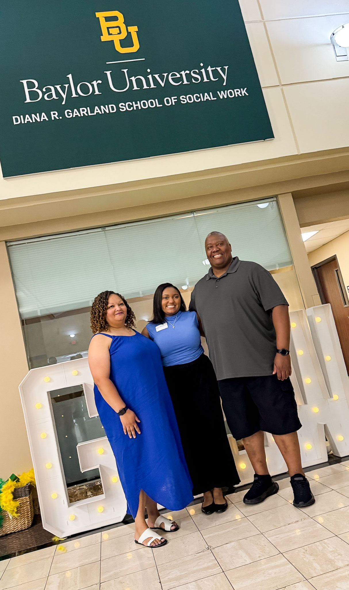 Garland Graduation Reception Guests