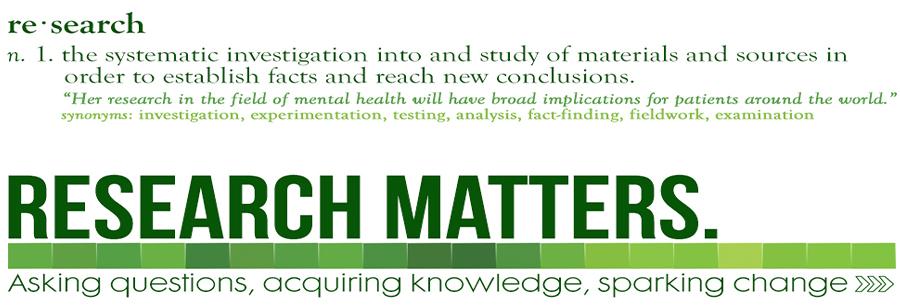 social work research matters header graphic