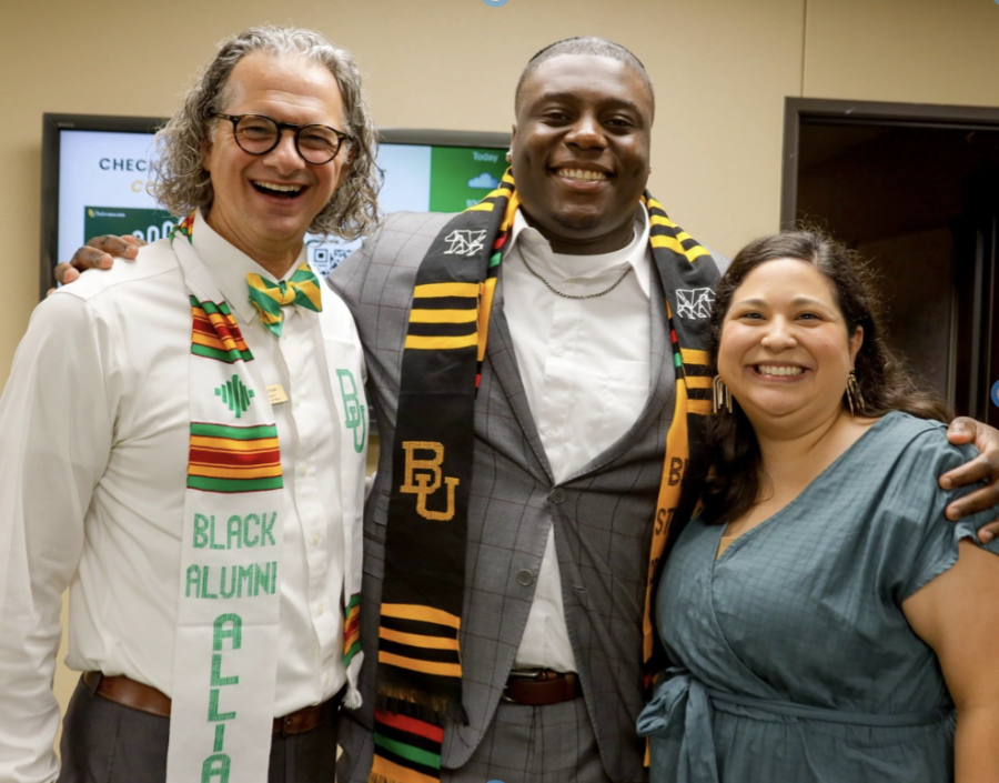 Jerrell with Dean Singletary and Rachel Garcia
